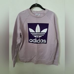 Adidas purple sweatshirt